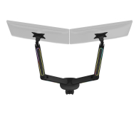 Deltaco Podwójny uchwyt GAM-135 RGB - Czarny - 1115376 - zdjęcie 3